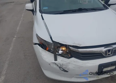 2012 Honda Civic Lx z USA, uszkodzony, nr VIN 2HGFB2F57CH311946